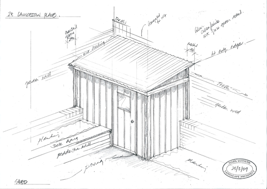 Structures - Mark Lutyens Landscape Architect